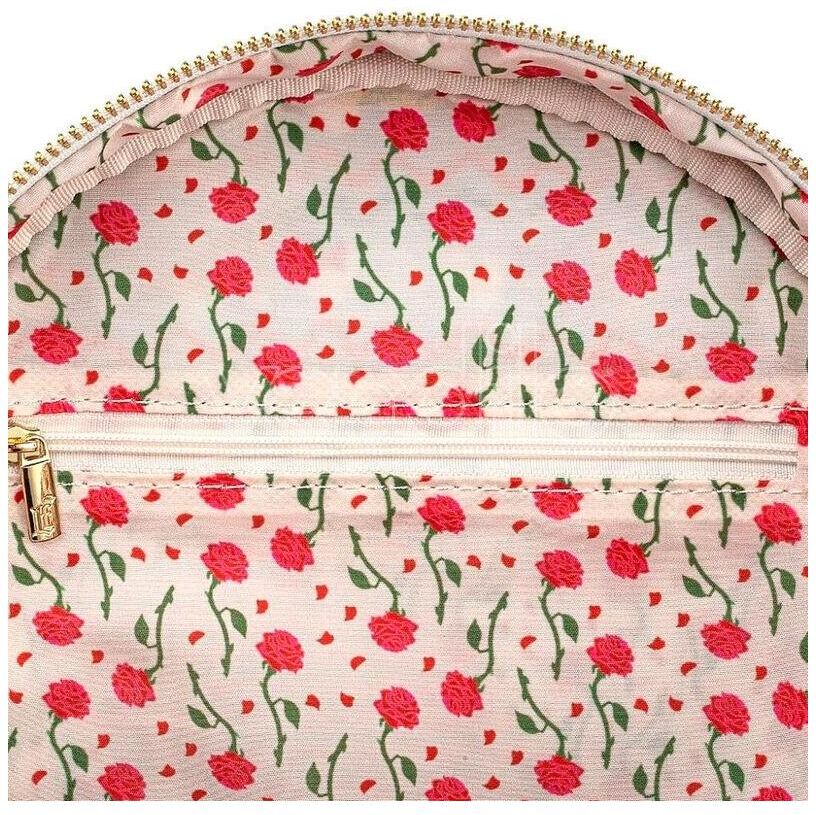 LOUNGEFLY Disney Beauty E The Beast Zaino 30cm LOUNGEFLY Disney Beauty E The Beast Zaino 30cm