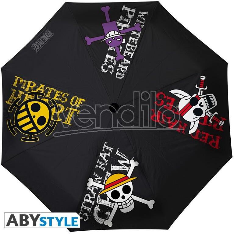 ABYSTYLE One Piece - Ombrello - Pirates Emblems ABYSTYLE One Piece - Ombrello - Pirates Emblems