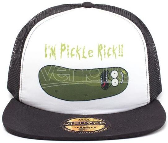 Difuzed Rick & Morty - Pickle Rick Trucker Cap Difuzed Rick & Morty - Pickle Rick Trucker Cap