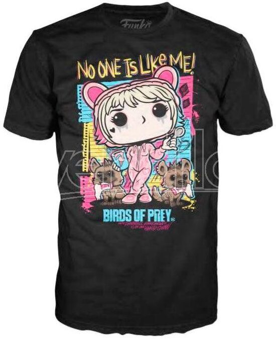FUNKO Dc Comics Birds Of Prey Harley Quinn Heartbroken T-Shirt FUNKO Dc Comics Birds Of Prey Harley Quinn Heartbroken T-Shirt