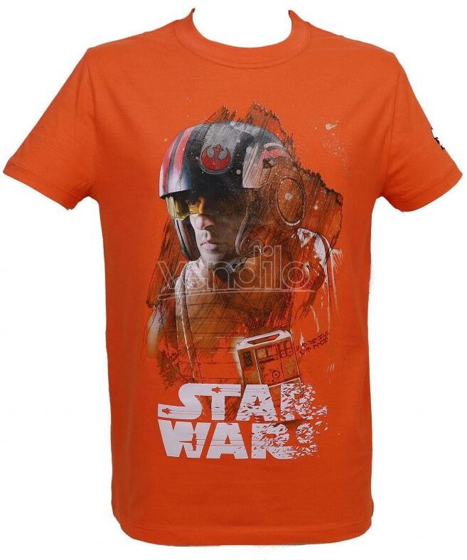 SD TOYS T-Shirt Sw Ep Viii X-Wing Arancione Boy Taglia M T-Shirt SD TOYS T-Shirt Sw Ep Viii X-Wing Arancione Boy Taglia M T-Shirt
