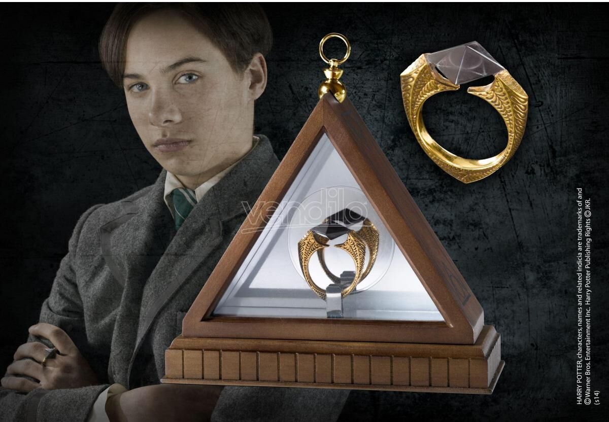 NOBLE COLLECTION Harry Potter Anello Horcrux Orvoloson Gaunt Replica 1:1 NOBLE COLLECTION Harry Potter Anello Horcrux Orvoloson Gaunt Replica 1:1