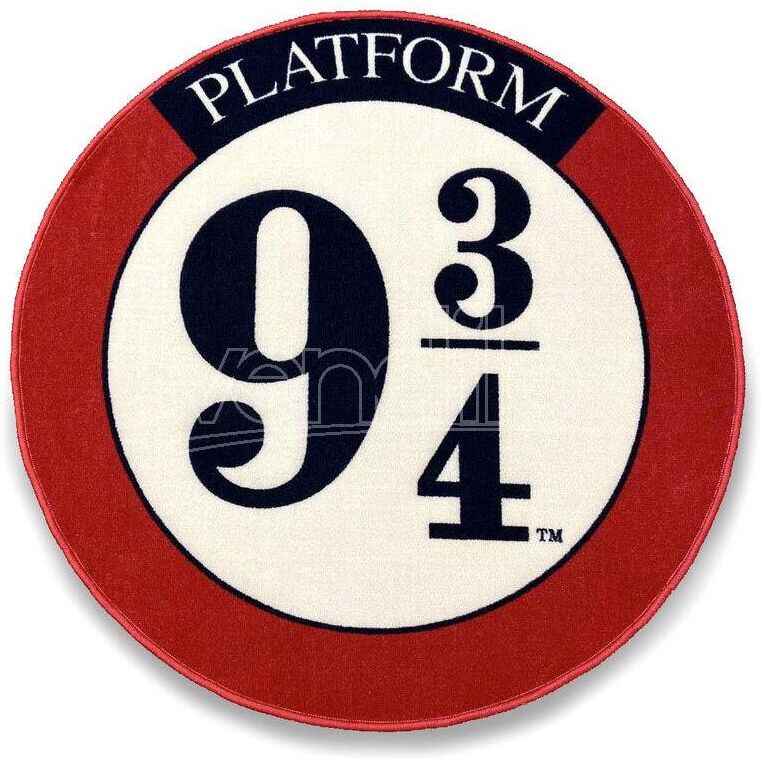 GROOVY UK LTD Harry Potter Tappeto Da Interno Con Stemma Binario 9 3/4 100 X 100 Cm Groovy GROOVY UK LTD Harry Potter Tappeto Da Interno Con Stemma Binario 9 3/4 100 X 100 Cm Groovy