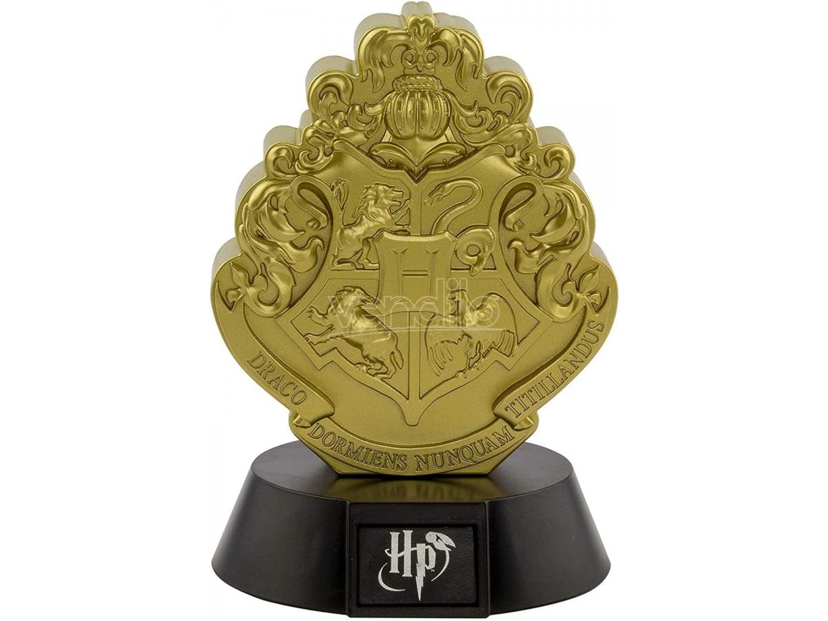 PALADONE PRODUCTS Harry Potter Mini Lampada Con Stemma Hogwarts Oro 11 Cm Paladone