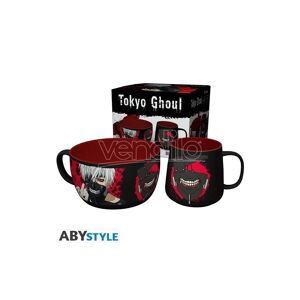 abystyle tokyo ghoul - set colazione tazza + ciotola - ken