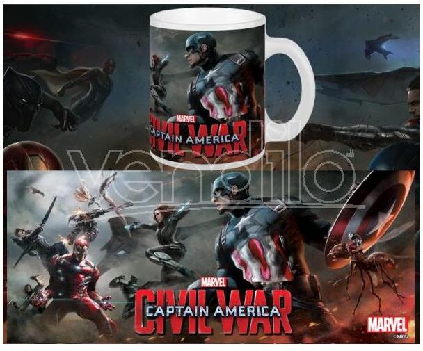 SEMIC Captain America Cw Final Battle Tazza SEMIC Captain America Cw Final Battle Tazza