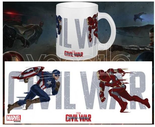 SEMIC Captain America Cw Running Tazza SEMIC Captain America Cw Running Tazza