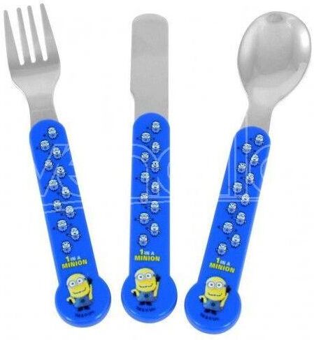VARI Despicable Cattivissimo Me Bambino Cutlery 3 Set VARI Despicable Cattivissimo Me Bambino Cutlery 3 Set
