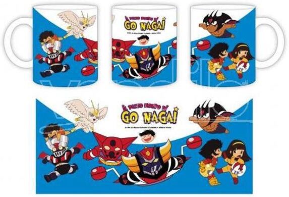 VARI Il Pazzo Mondo Go Nagai Blu Tazza VARI Il Pazzo Mondo Go Nagai Blu Tazza