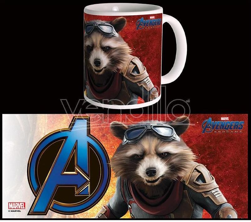 SEMIC Avengers Endgame Rocket Tazza SEMIC Avengers Endgame Rocket Tazza
