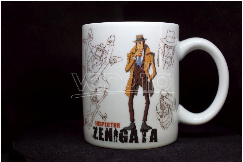 MINE Lupin Iii Zenigata Tazza  Tazza MINE Lupin Iii Zenigata Tazza  Tazza