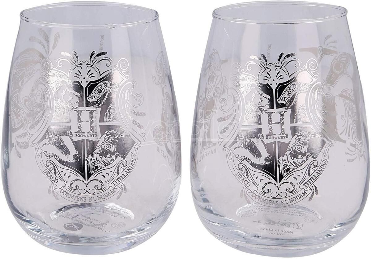 STOR Harry Potter Set 2 Bicchieri Di Vetro 510 Ml STOR Harry Potter Set 2 Bicchieri Di Vetro 510 Ml