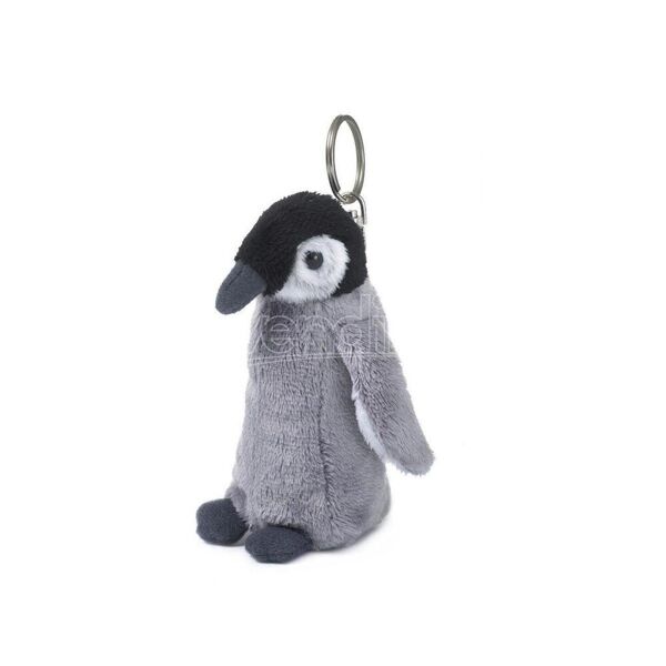 wwf 205036 - peluche portachiavi pinguino 10 cm