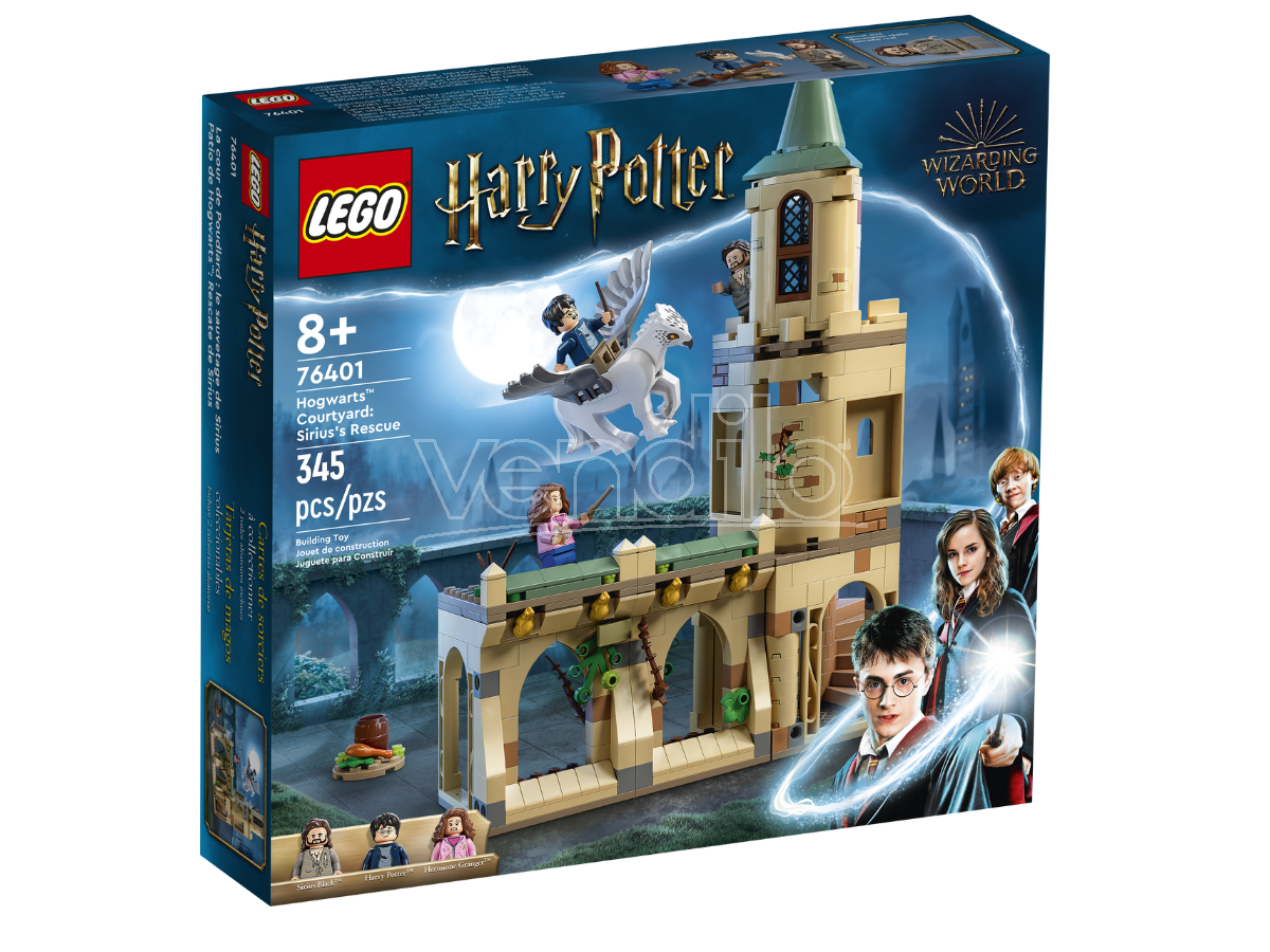 Lego Harry Potter 76401 - Cortile Di Hogwarts: Il Salvataggio Di Sirius