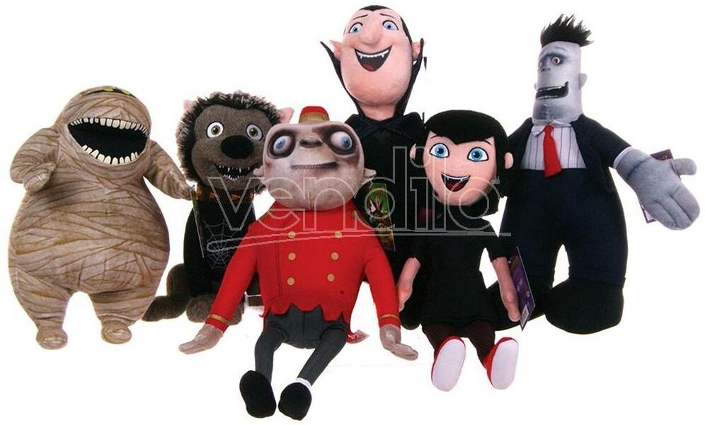 GIALAMAS Hotel Transilvania 2 Peluche 25 Cm Set (6) Peluches GIALAMAS Hotel Transilvania 2 Peluche 25 Cm Set (6) Peluches
