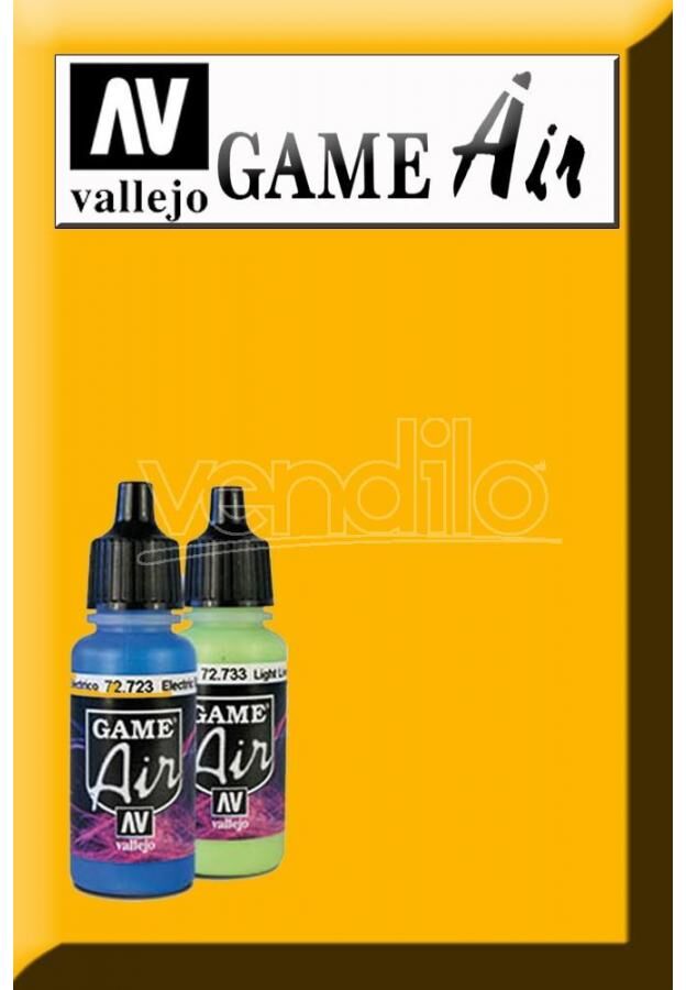 VALLEJO Game Air Gold Yellow 72707 Colori VALLEJO Game Air Gold Yellow 72707 Colori