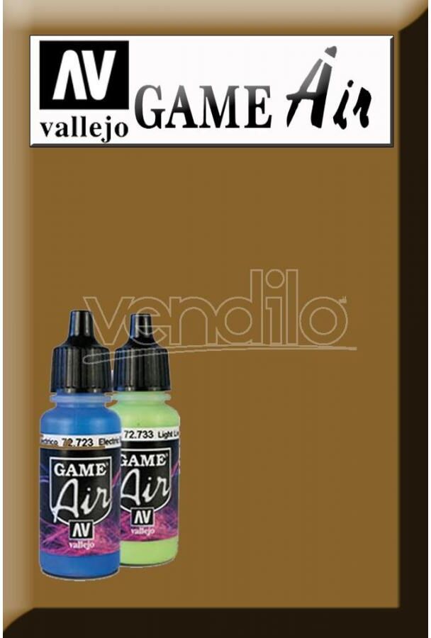 VALLEJO Game Air Primer Leather Brown 70626 Colori VALLEJO Game Air Primer Leather Brown 70626 Colori
