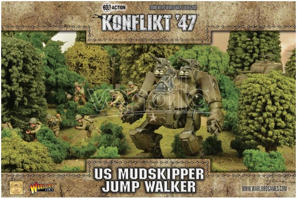 WARLORD GAMES Konflikt 47 Us Mudskipper Jump Walker Wargame