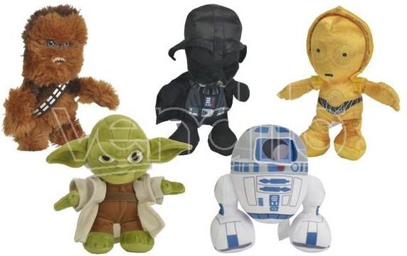 SIMBA Peluche Star Wars Assort. 17cm Peluches SIMBA Peluche Star Wars Assort. 17cm Peluches