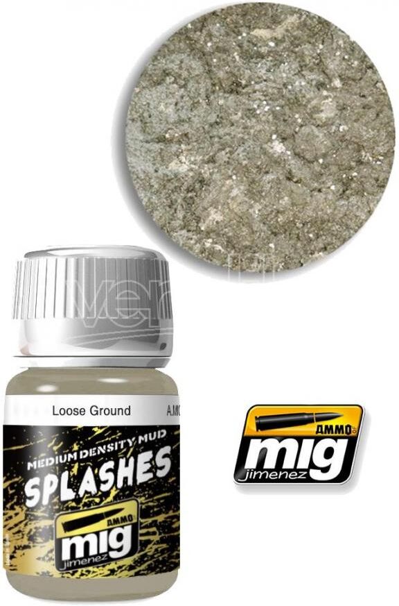 AMMO BY MIG JIMENEZ Splashes & Mud Texture Loose Ground 1752 Colori AMMO BY MIG JIMENEZ Splashes & Mud Texture Loose Ground 1752 Colori