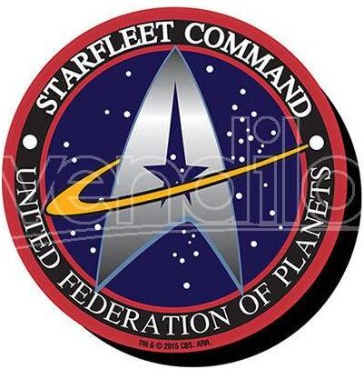 AQUARIUS ENT Star Trek Starfleet Logo Magnet Magneti