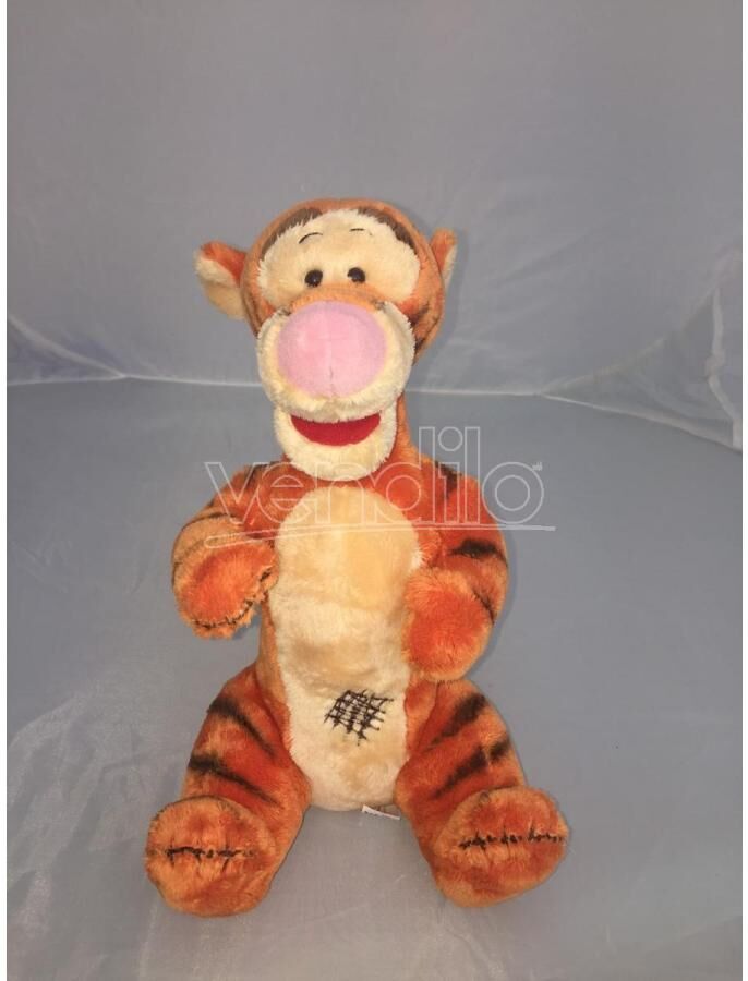 Disney Winnie The Pooh - Tigro Peluche Pancia A Righe 25cm