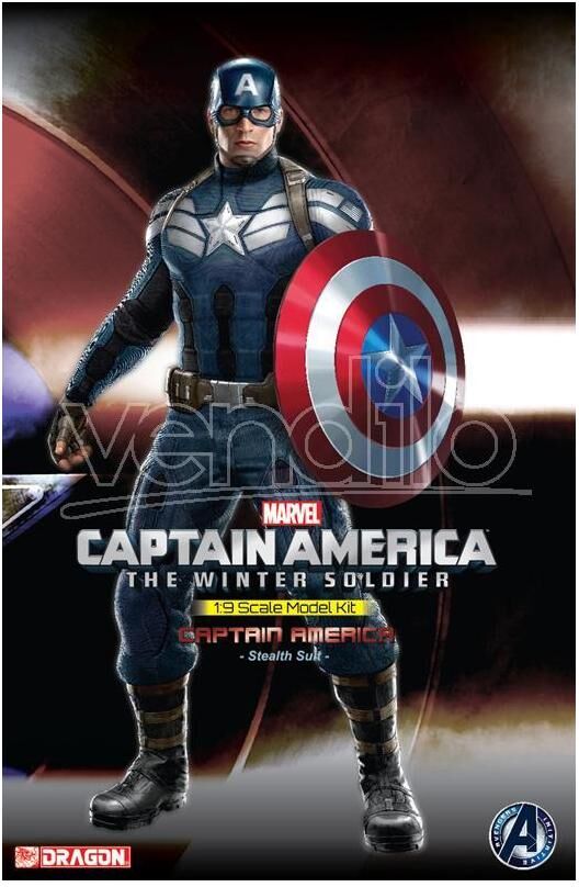 Dragon Marvel Capitan America: Il Soldato D'Inverno Kit 1/9 Action Figure Dragon Marvel Capitan America: Il Soldato D'Inverno Kit 1/9 Action Figure