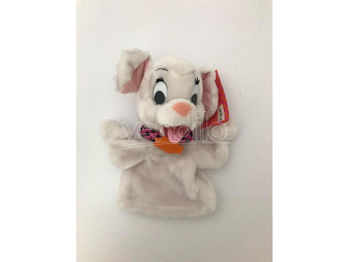DIMA La Carica Dei 101 - Peluche Marionetta Guanto Cane Dalmata Bianco 25 Cm DIMA La Carica Dei 101 - Peluche Marionetta Guanto Cane Dalmata Bianco 25 Cm