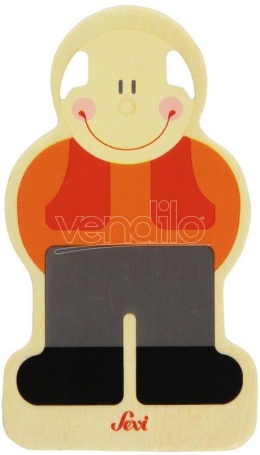 TRUDI Sevi 82580 - Tesserina Nonno In Legno 8,5 Cm Decorazione (Giocattolo) TRUDI Sevi 82580 - Tesserina Nonno In Legno 8,5 Cm Decorazione (Giocattolo)