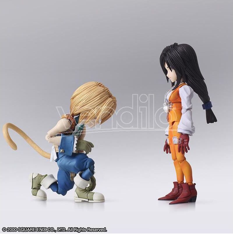 SQUARE ENIX Ffix Bring Arts Zidane & Garnet 17th Set Action Figure