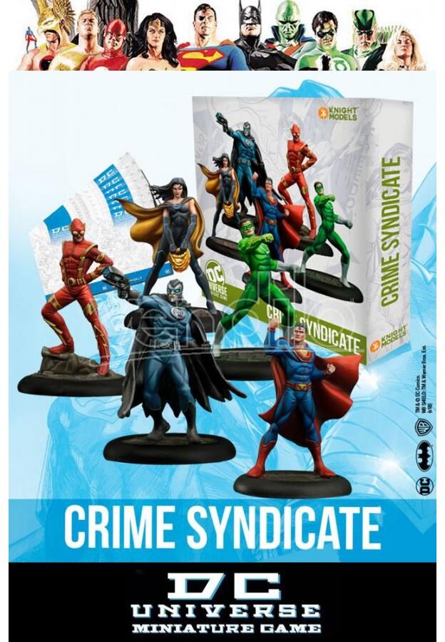 KNIGHT MODELS Dcumg Crime Syndicate Box Wargame KNIGHT MODELS Dcumg Crime Syndicate Box Wargame