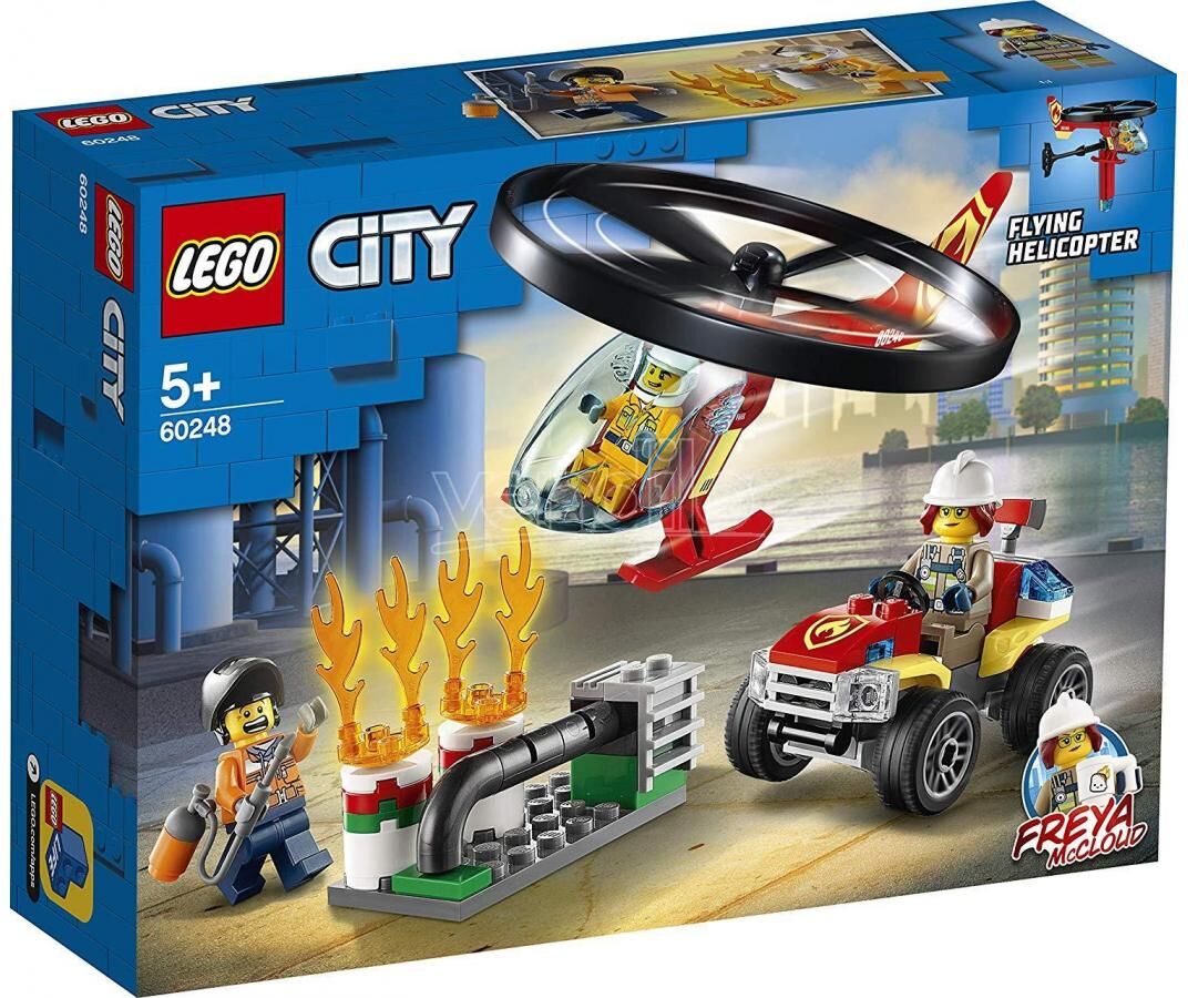 Lego City 60248 - Elicottero Dei Pompieri Lego City 60248 - Elicottero Dei Pompieri