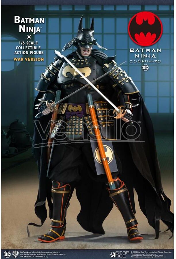 STAR ACE Batman Ninja 1/6 Figura Deluxe Version Action Figure STAR ACE Batman Ninja 1/6 Figura Deluxe Version Action Figure