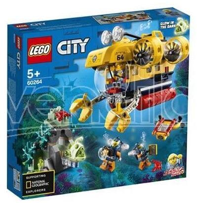 Lego City 60264 - Sottomarino Da Esplorazione Oceanica Lego City 60264 - Sottomarino Da Esplorazione Oceanica