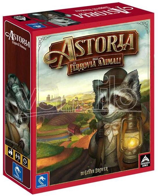 PENDRAGON Astoria: La Ferrovia Degli Animali Giochi Da Tavolo - Tavolo/societa' PENDRAGON Astoria: La Ferrovia Degli Animali Giochi Da Tavolo - Tavolo/societa'