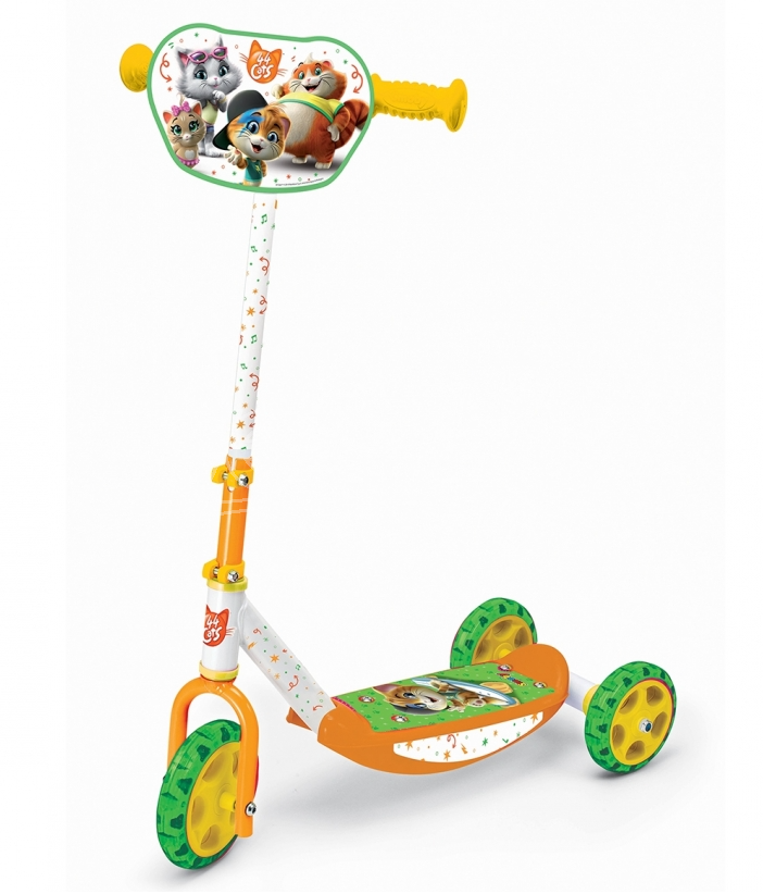 SMOBY Monopattino Tre Ruote 44 Gatti Da 3 Anni  7600750180 SMOBY Monopattino Tre Ruote 44 Gatti Da 3 Anni  7600750180