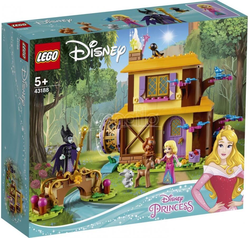 Lego Disney Princess 43188 - La Casetta Nel Bosco Di Aurora Lego Disney Princess 43188 - La Casetta Nel Bosco Di Aurora