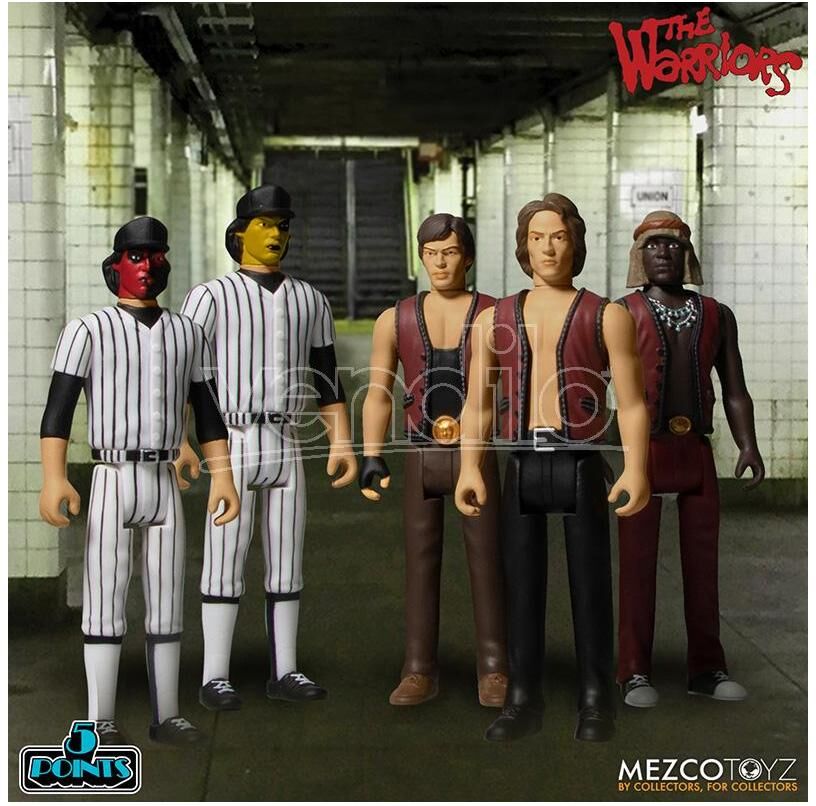 MEZCO TOYS 5 Points The Warriors Box Set Action Figure MEZCO TOYS 5 Points The Warriors Box Set Action Figure