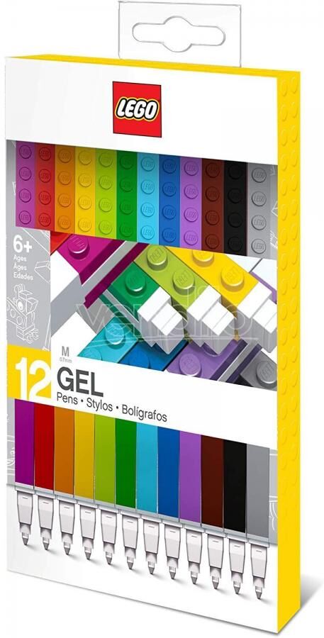 JOY TOY Lego 12 Penne Gel Colorate Joytoy JOY TOY Lego 12 Penne Gel Colorate Joytoy