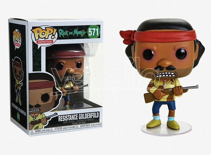 FUNKO Pop Animation: R&m S6- Mr. Goldenfold Freedom Fighter FUNKO Pop Animation: R&m S6- Mr. Goldenfold Freedom Fighter