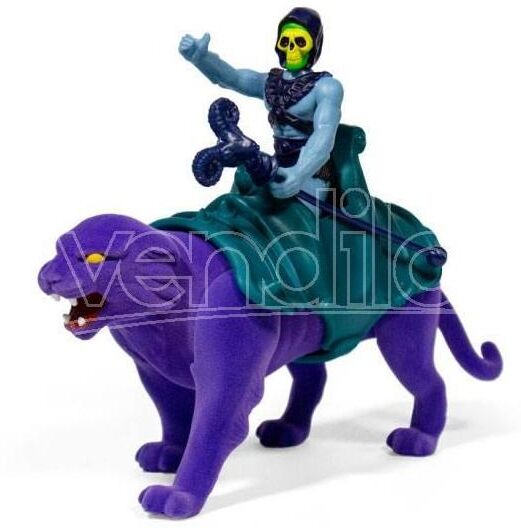 SUPER7 Master Of The Universe Reaction Figura Scheletro & Pantera 10 Cm SUPER7 Master Of The Universe Reaction Figura Scheletro & Pantera 10 Cm