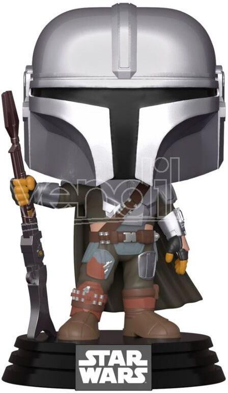 FUNKO Star Wars Mandalorian  Pop Vinile Figura Il Mandaloriano 9 Cm FUNKO Star Wars Mandalorian  Pop Vinile Figura Il Mandaloriano 9 Cm