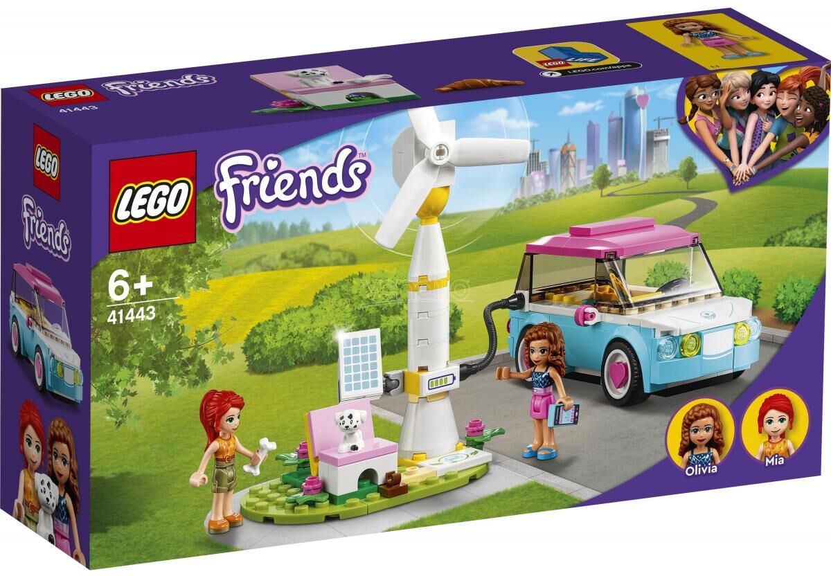 Lego Friends 41443 - L'Auto Elettrica Di Olivia