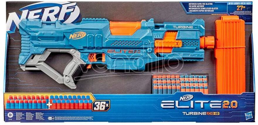 Hasbro Nerf Elite 2.0 Turbine Cs-18 Hasbro Nerf Elite 2.0 Turbine Cs-18