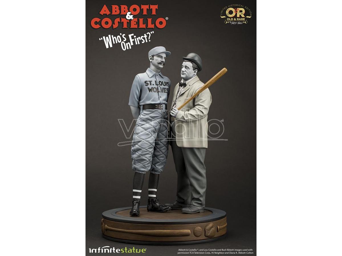 INFINITE STATUE Abbot&costello Old&rare 1/6 Resin Statua Statua Infinite Statua