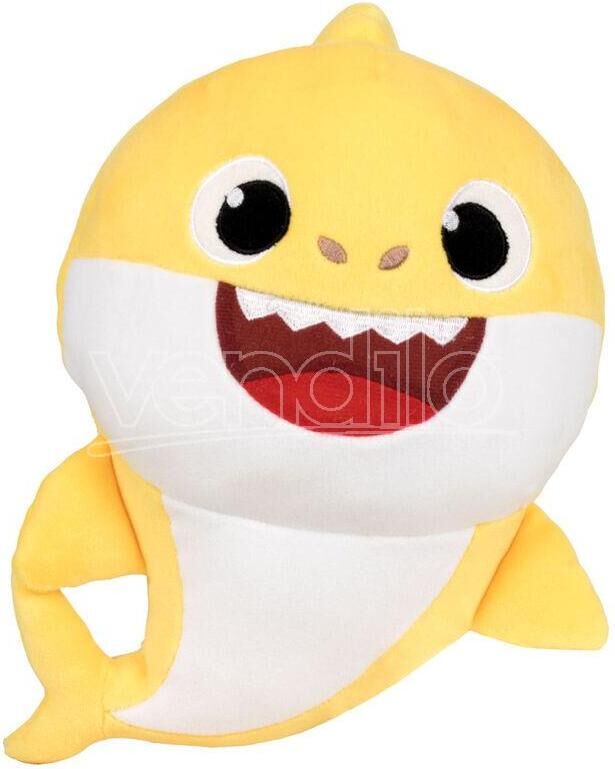 PLAY BY PLAY Baby Shark Spandex Peluche Con Suono 29cm PLAY BY PLAY Baby Shark Spandex Peluche Con Suono 29cm