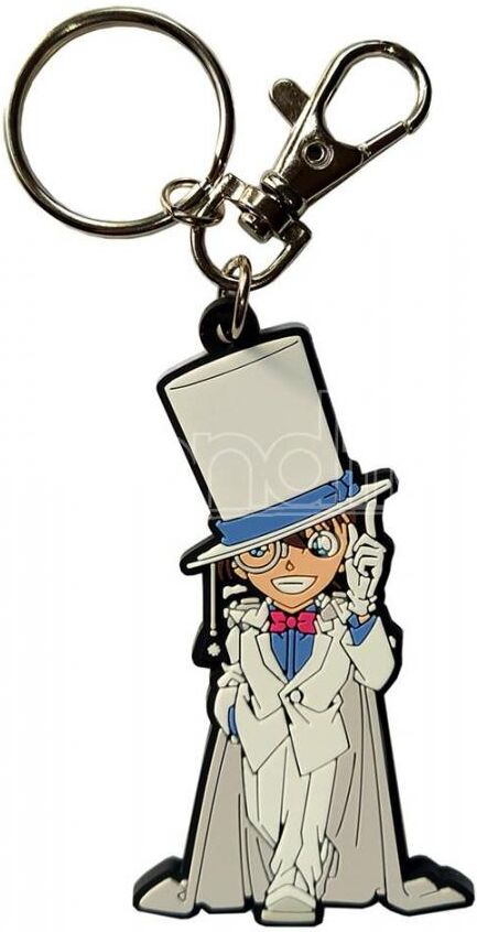 SAKAMI MERCHANDISE Detective Conan Kaito Kid Rubber Kchain Portachiavi