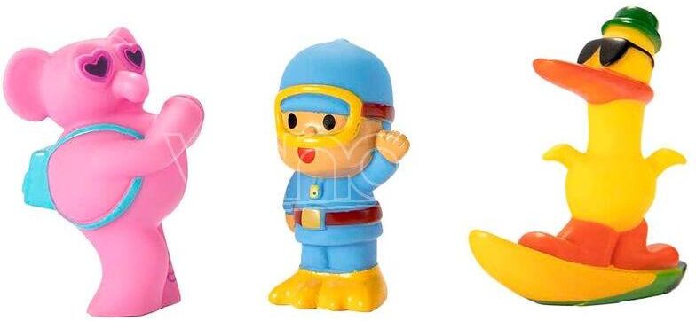 BANDAI Pocoyo Set 3 Bathroom Figures