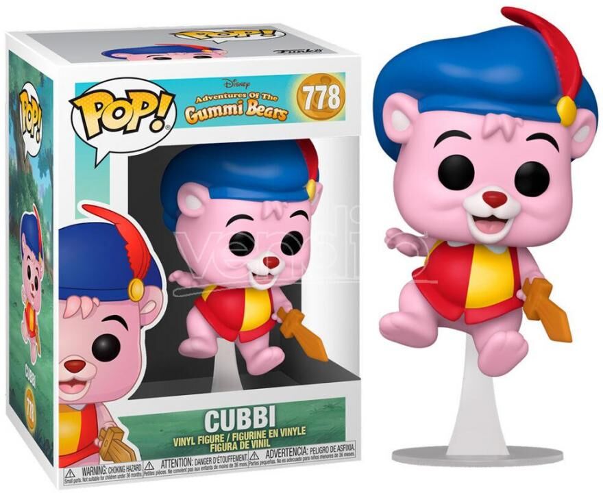 FUNKO Pop Figura Disney Adventures Of Gummi Bears Cubbi FUNKO Pop Figura Disney Adventures Of Gummi Bears Cubbi