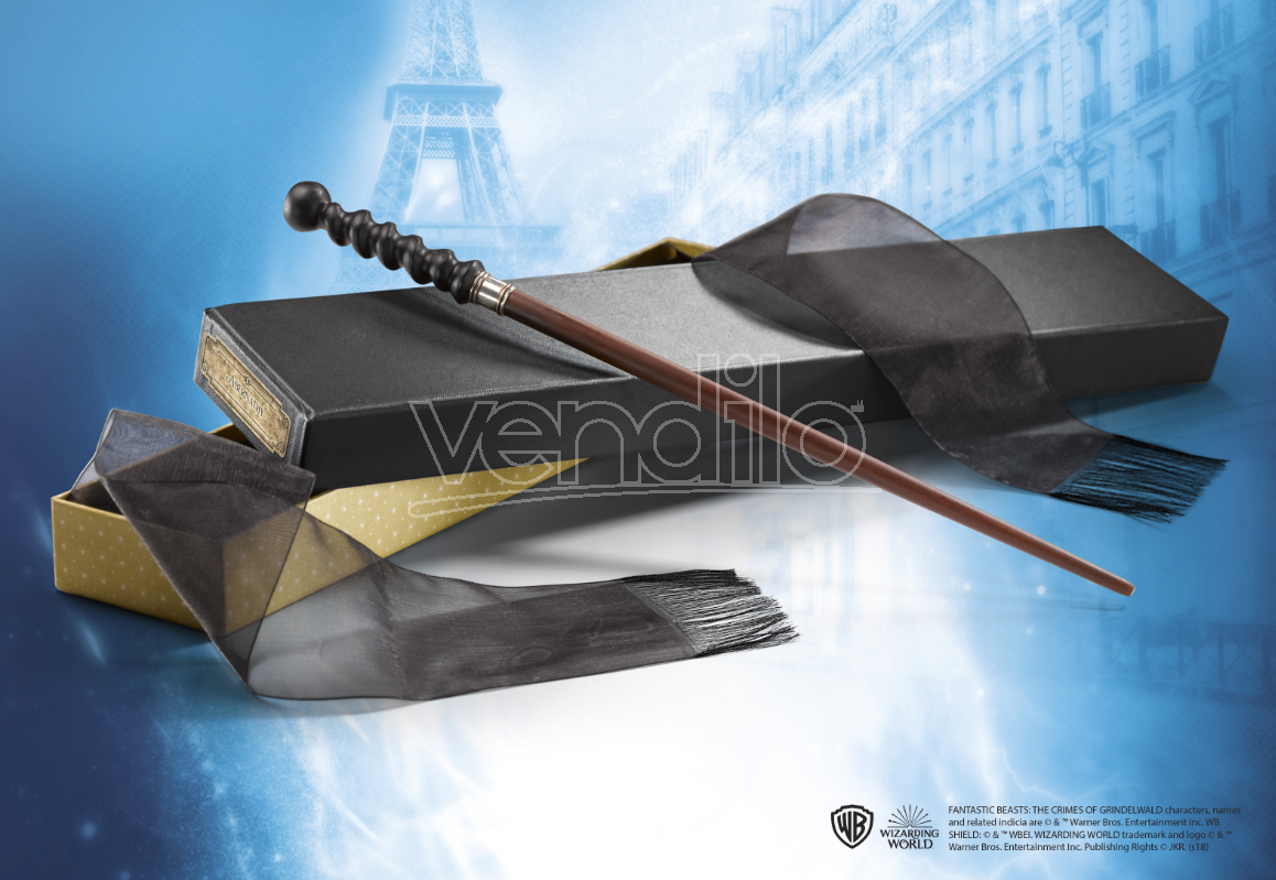 NOBLE COLLECTION Animali Fantastici Bacchetta Magica Abernathy Olivander NOBLE COLLECTION Animali Fantastici Bacchetta Magica Abernathy Olivander
